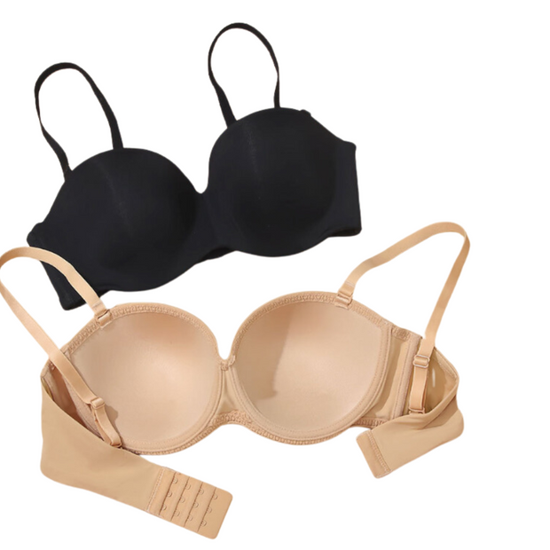 Magic Seamless Flexible Support Push-Up Demi Bra