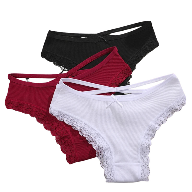 Magic Cross-Strap Low-Waist Underwear