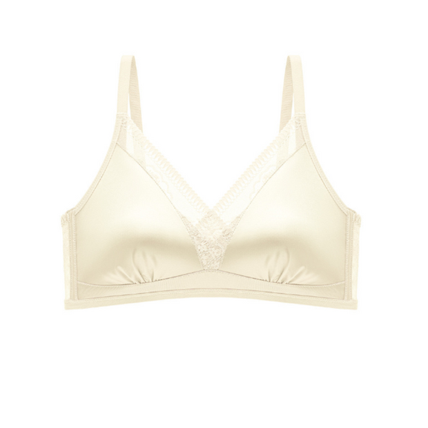 Magic Seamless Lace Silk Push-Up Bra