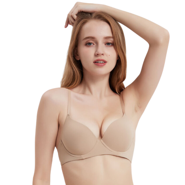 Magic Seamless Comfort Underwire Push-Up Demi Bra