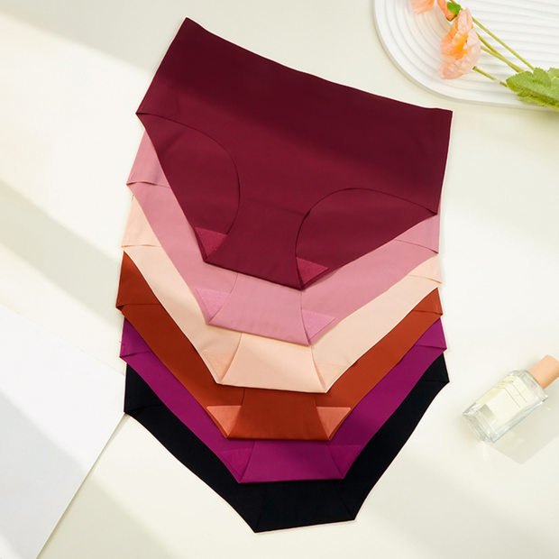 Magic Breathable Seamless Mid-Waist Underwear