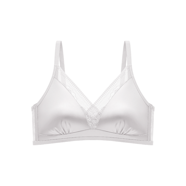 Magic Seamless Lace Silk Push-Up Bra