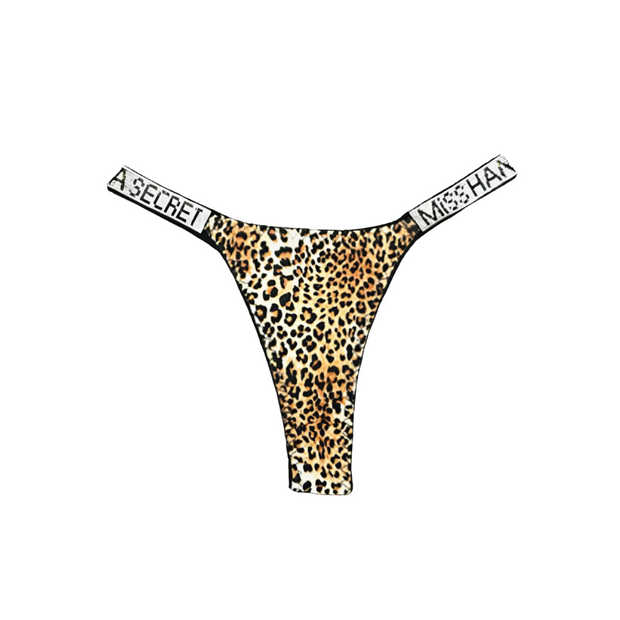 Magic Rhinestone Low-Waist Thong Underwear