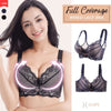 Full Coverage Push Up Lace Bra