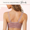 Magic Front Closure Push Up Thin Cup Wireless Lace - Magic Bra